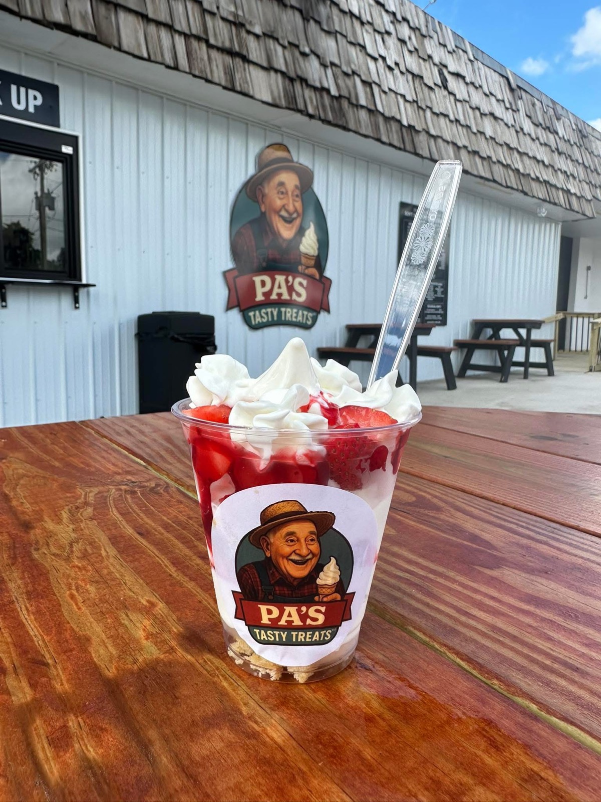 Pa’s Ice Cream food, drink or atmosphere